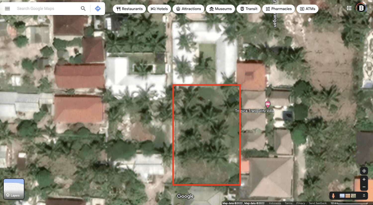 lembongan land lease layout